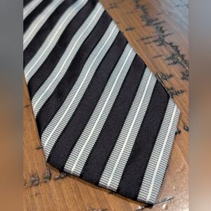 Giorgio Armani 100% Silk striped Tie